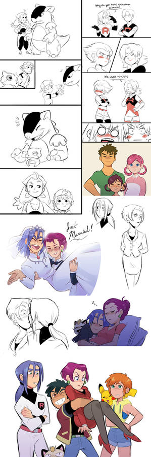 Pokemon Shipping/Next Gen Doodles