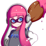 Splatoon - Inkbrush Inkling