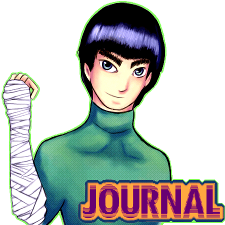 Rock Lee journal header