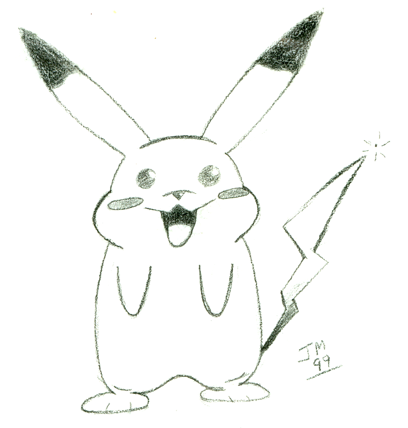 Pikachu Sketch