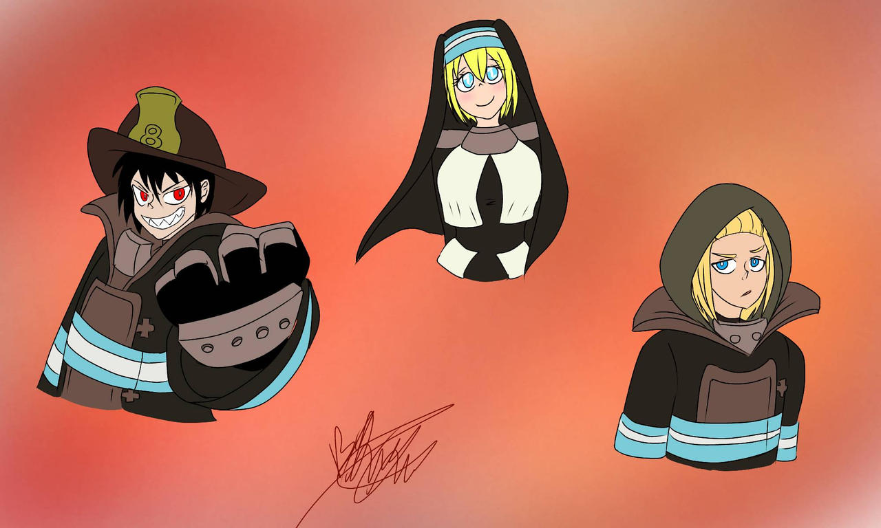 Fire Force Doodles by SourPunchAmbi on DeviantArt