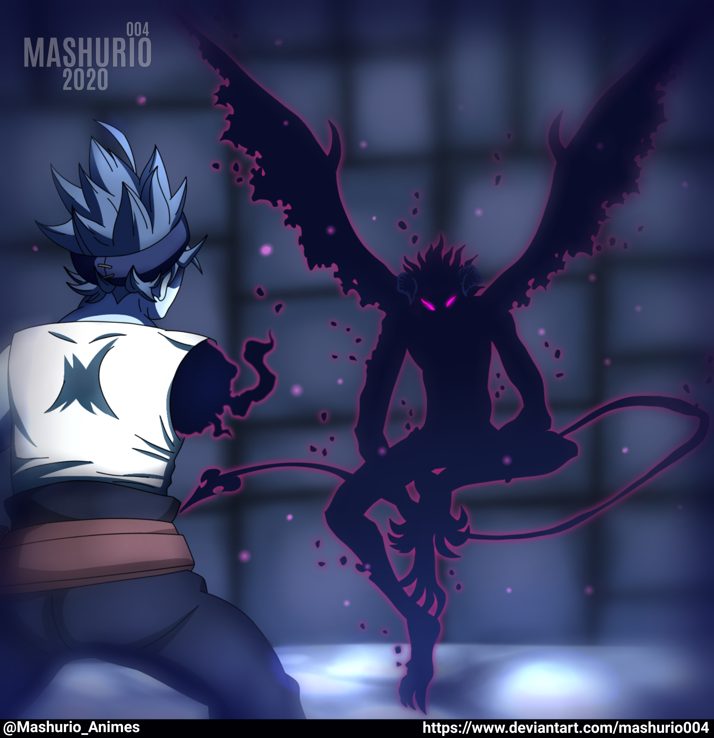 Asta Demon Form by Challuka by Challuka on DeviantArt