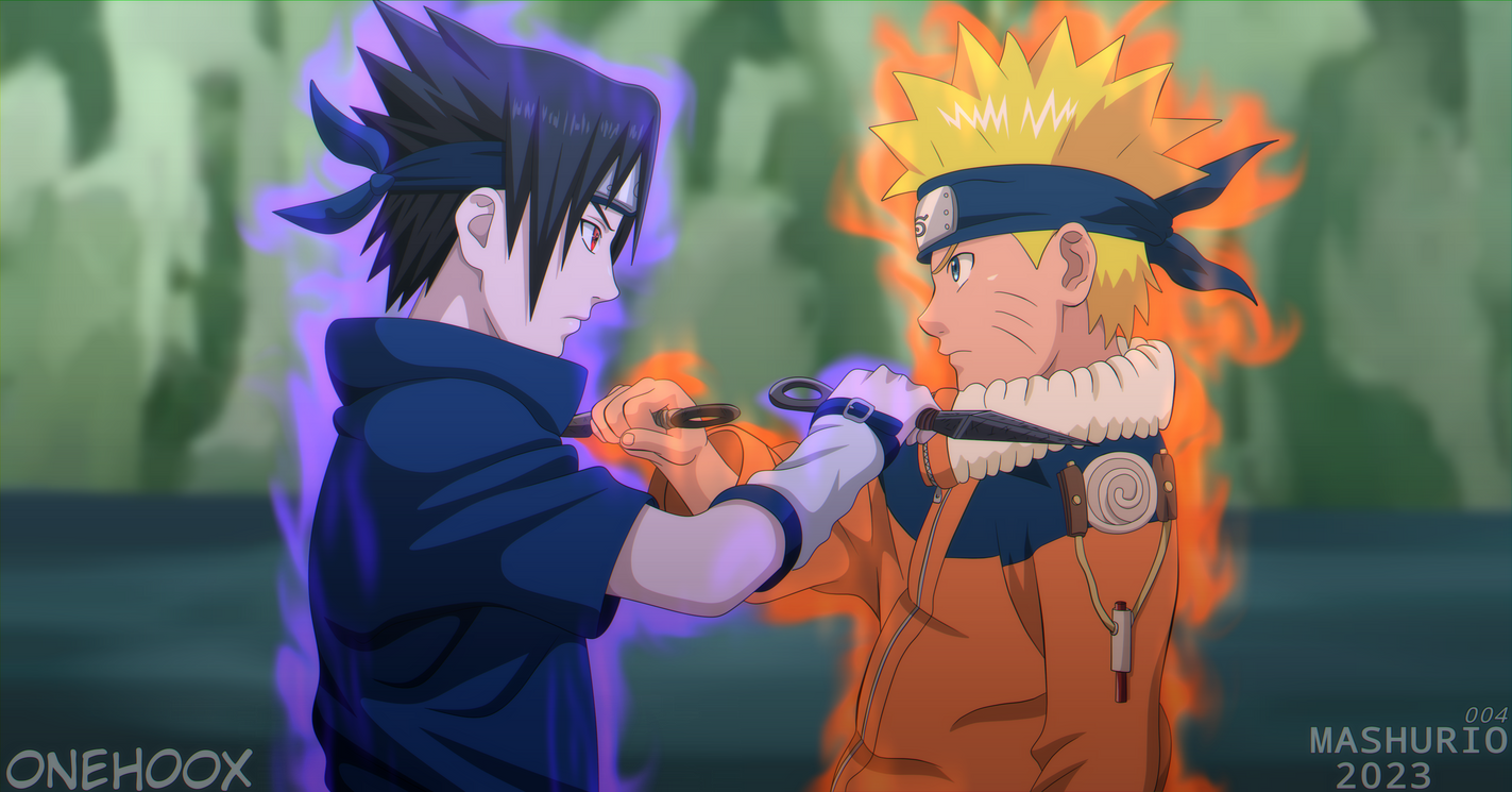 Naruto classico, sasuke uchiha and naruto anime #1637242 on