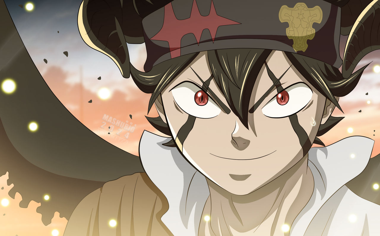 Asta Recent Chapter Form Black Clover Chapter 369 - Asta demon form by Mashurio004 on DeviantArt