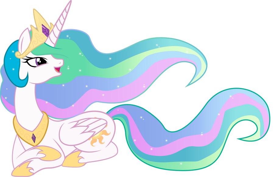 Princess Celestia by SparkPonies