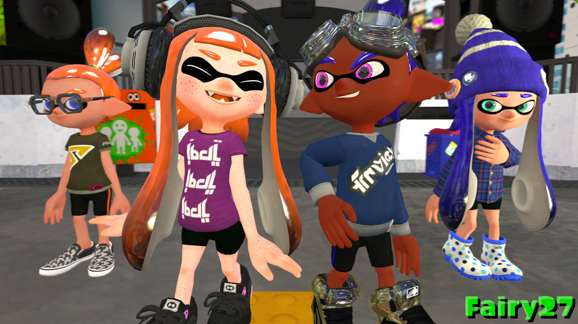 SFM Splatoon: Friendly Turfing Rivals by Fairy27Main on DeviantArt