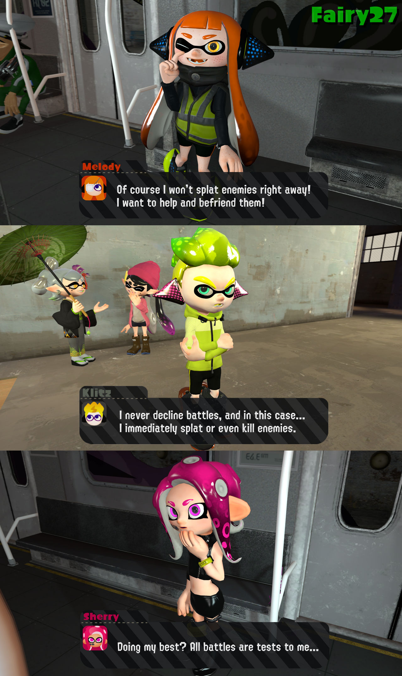 SFM Splatoon: Approaching Battles by Fairy27Main on DeviantArt