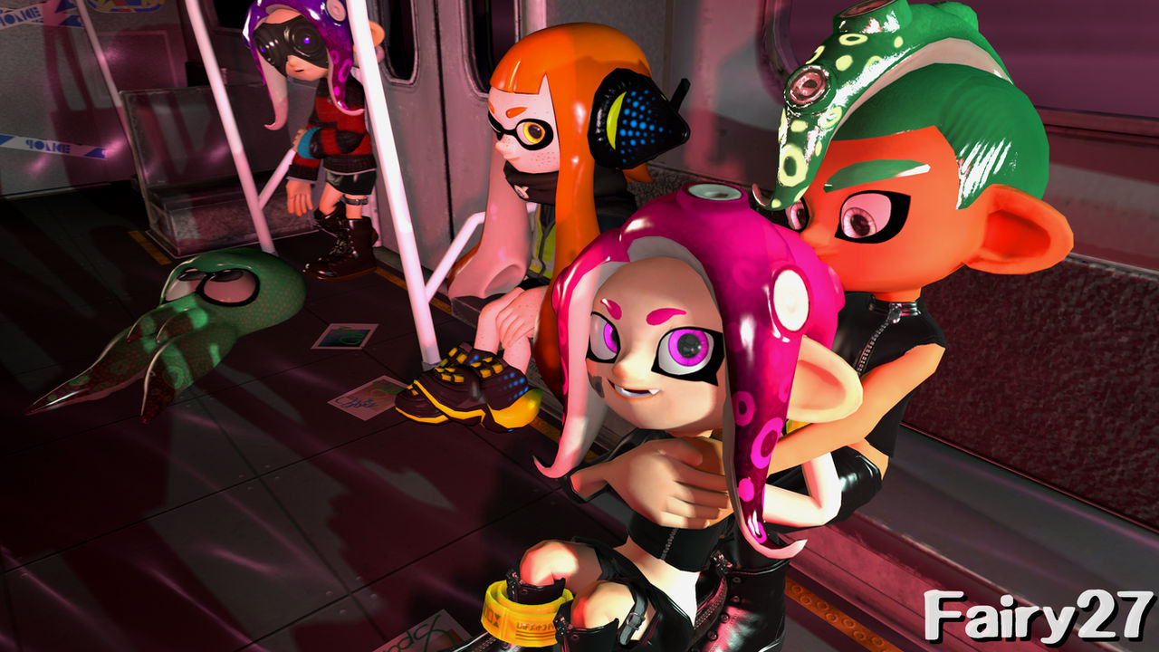 Splatoon Sea Deviantart SFM Splatoon: Deep Sea Valentines by Fairy27Main on DeviantArt