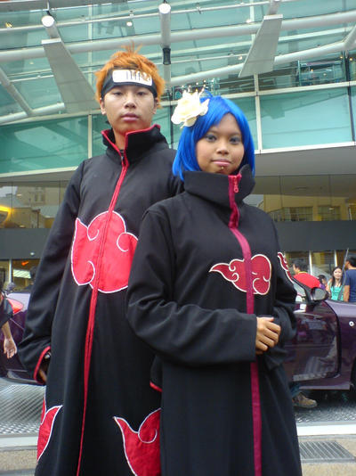 Pein and Konan Cosplay