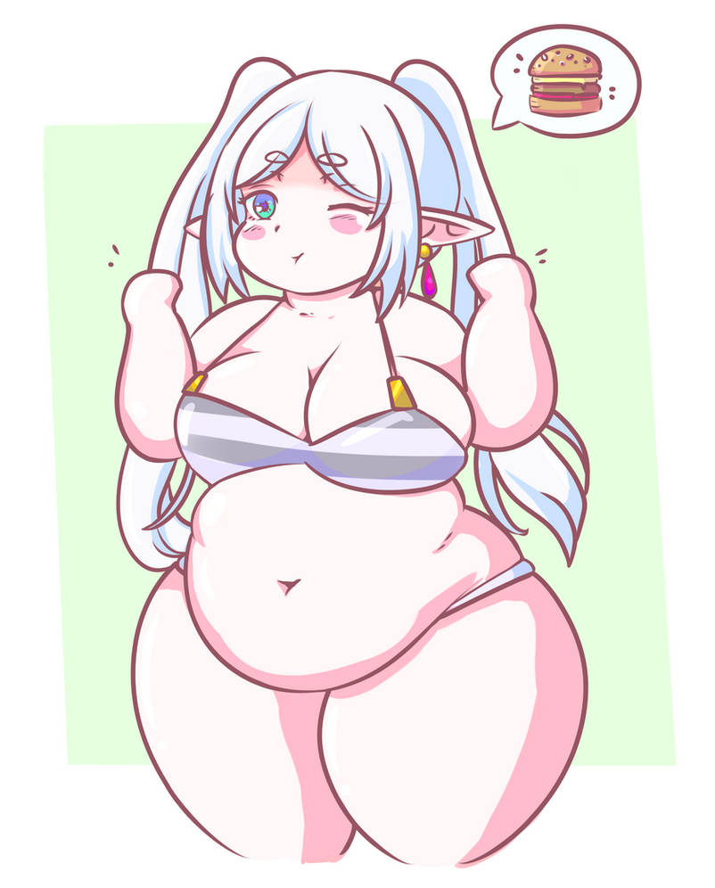 Chubby Frieren Wants A Burger By Rin hara On DeviantArt chubby-frieren-wants-a-burger-by-rin-hara-on-deviantart