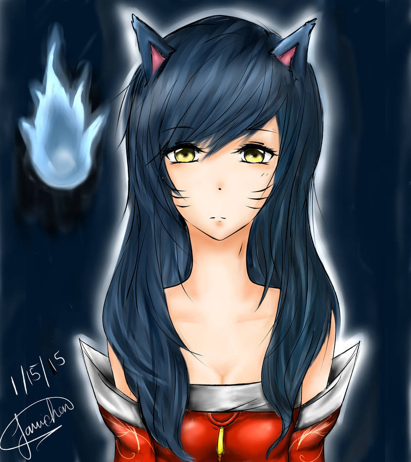 League of Legends: Ahri Fanart