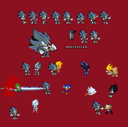 Sonic Chaos Sprites Better Colors by PixelMuigio44 on DeviantArt