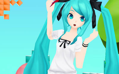 'MMD' World is mine PD Miku