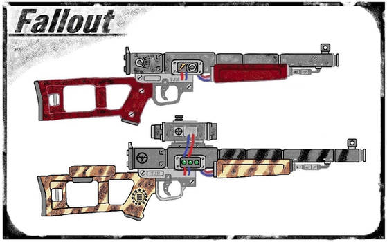 Fallout Fan Rifles Laser TJ-Nissinen - Hobbyist, General Artist | DeviantArt