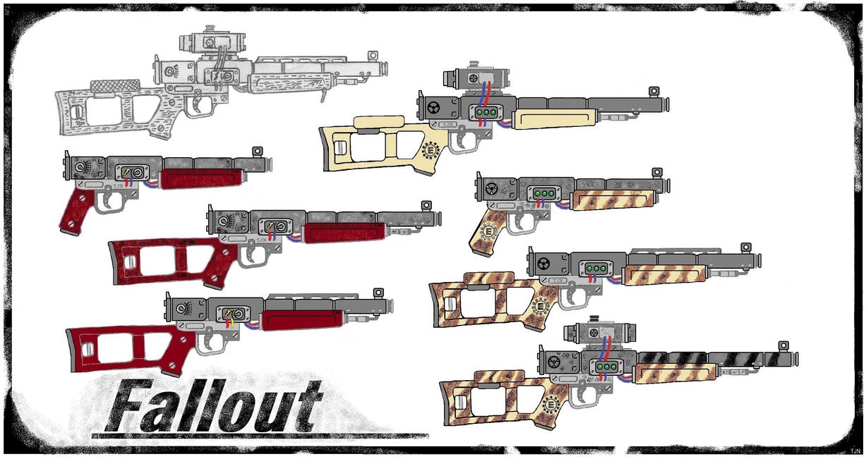 Fallout Laser-Rifles by TJ-Nissinen on DeviantArt