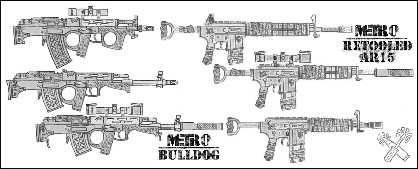 METRO Rifles by TJ-Nissinen on DeviantArt