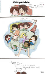 Hetalia: Boss paradise by carichan
