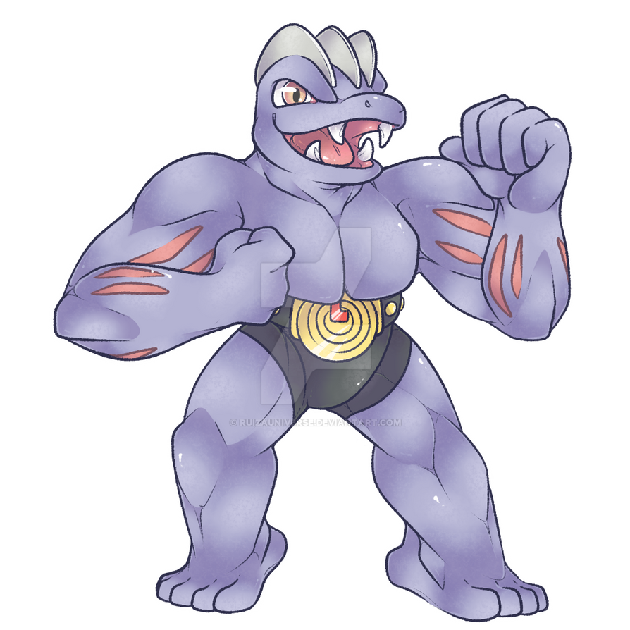 Maldu 067 - Machoke by RuizaUniverse on DeviantArt