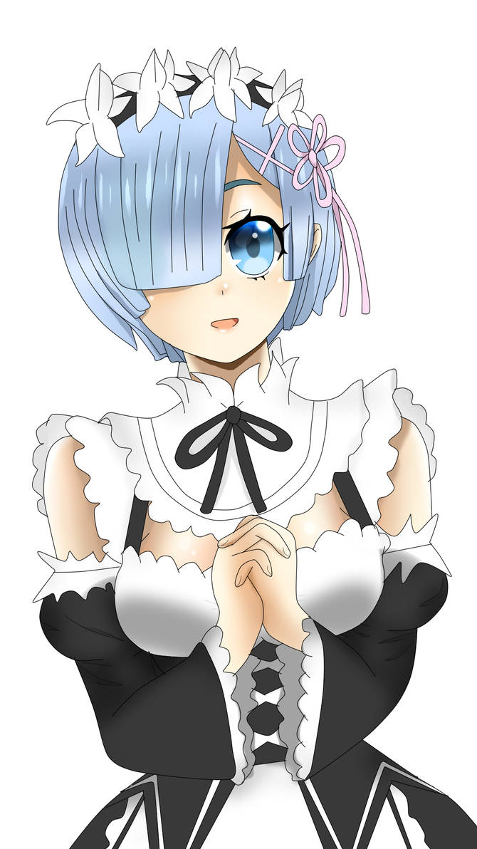 Rem drawing remake 2020 by ViralTetris on DeviantArt