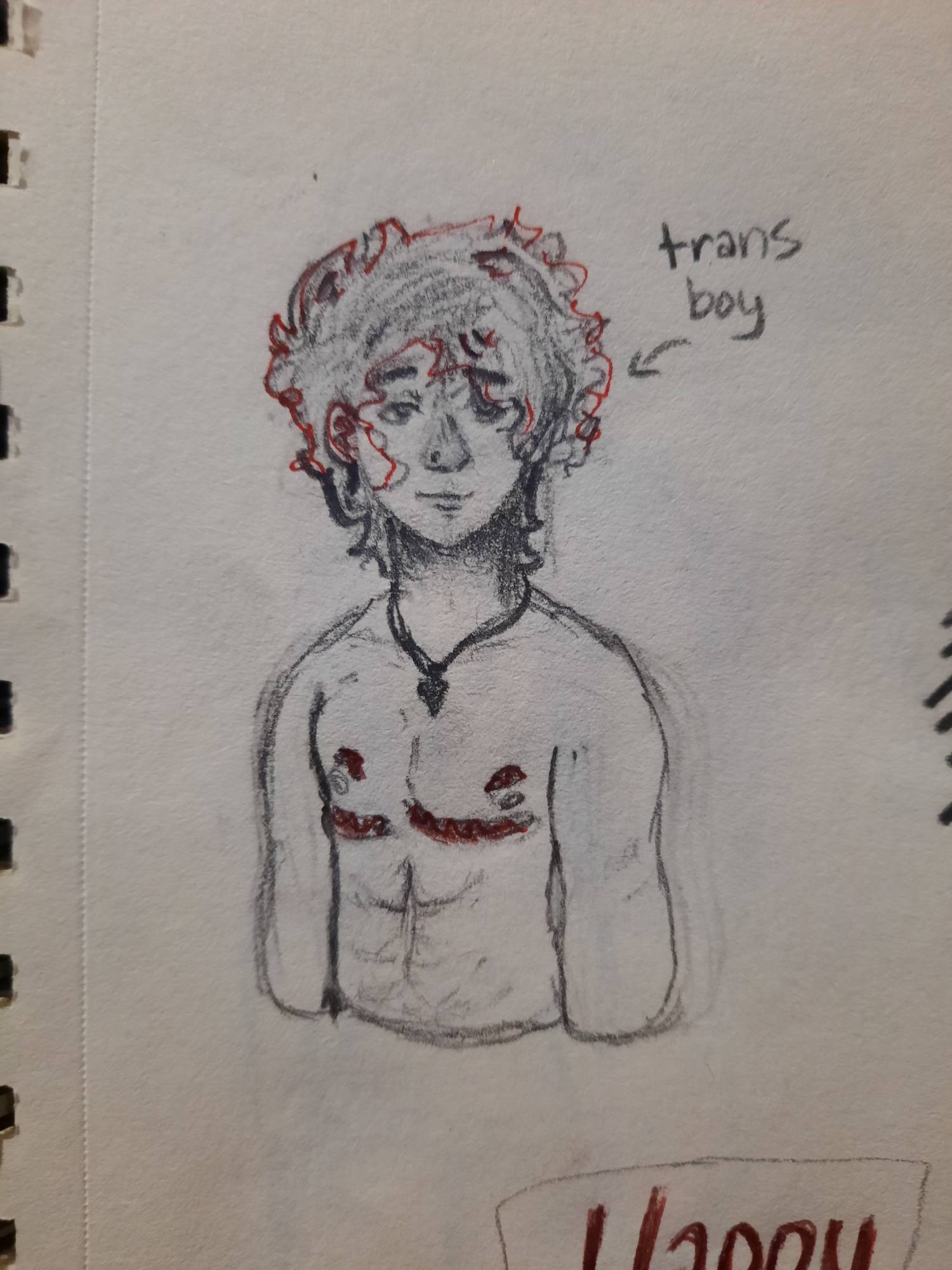 Trans Drawong Trans Boy Drawing by wafflerolo on DeviantArt