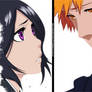 Ichigo and Rukia