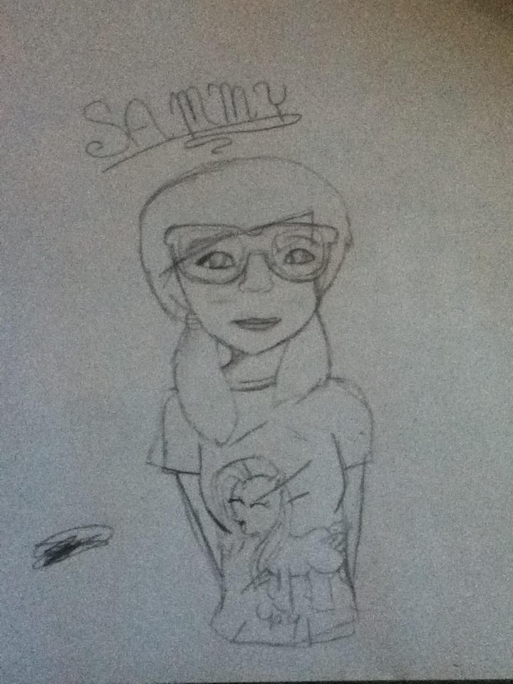 Drawing of Sammy by katieleesa on DeviantArt