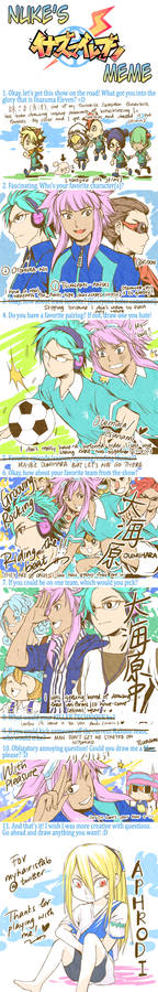 Inazuma Eleven Art Meme