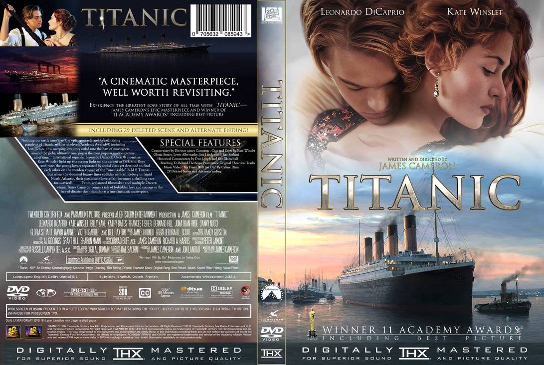 Titanic dvd cover creation by gunawan by Gunawansinaga on DeviantArt