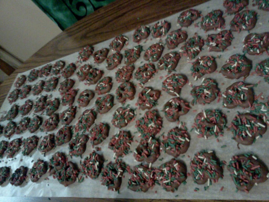 christmas pretzels