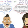 Azula and Sokka on: Zutara