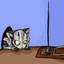 Chibi General Grievous and the mousetrap XD