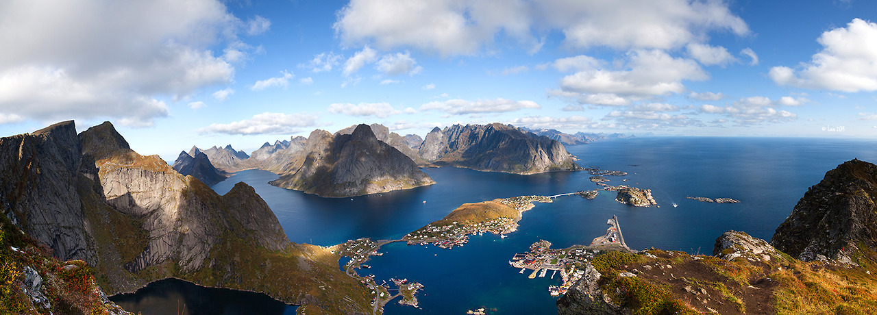 View from Reinebringen