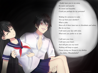 Senpai-chan X Yandere-kun by Yukipengin