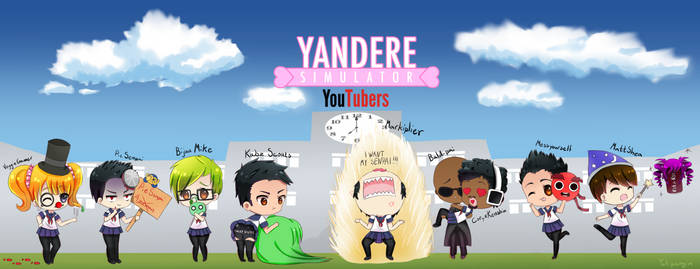 Yandere Simulator - Youtubers crossover