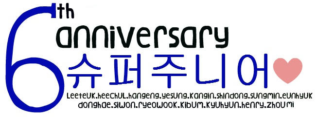 Super Junior 6th anniversary