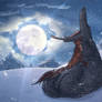 Snow Moon - Catching Snowflakes