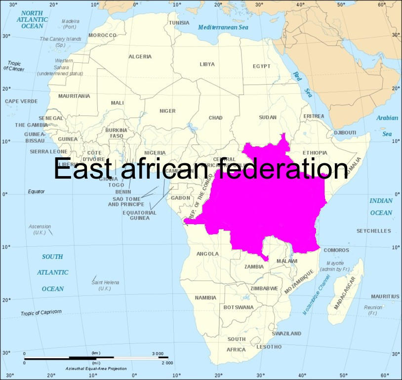 The East African Federation by isjrelele on DeviantArt