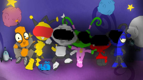 Pibby Roz Robot Rob the robot pibby status by k1k1kk1k1k1k1 on DeviantArt