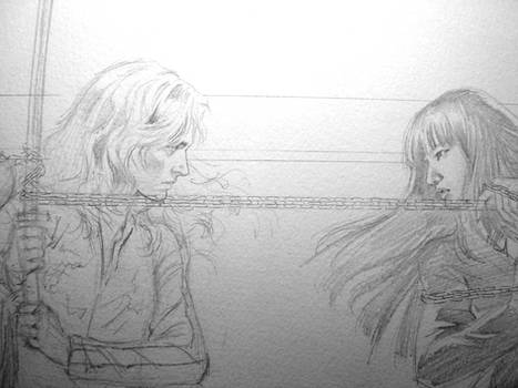 Kill Bill pencil work