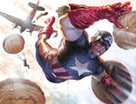 Captain America sketch cover