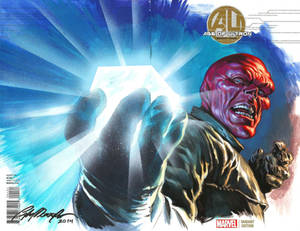 Red Skull sketch cover commission