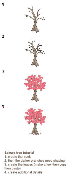 Sakura Tree Making Tutorial