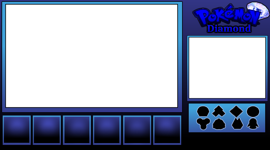 Pokemon Diamond Layout by Zomory on DeviantArt