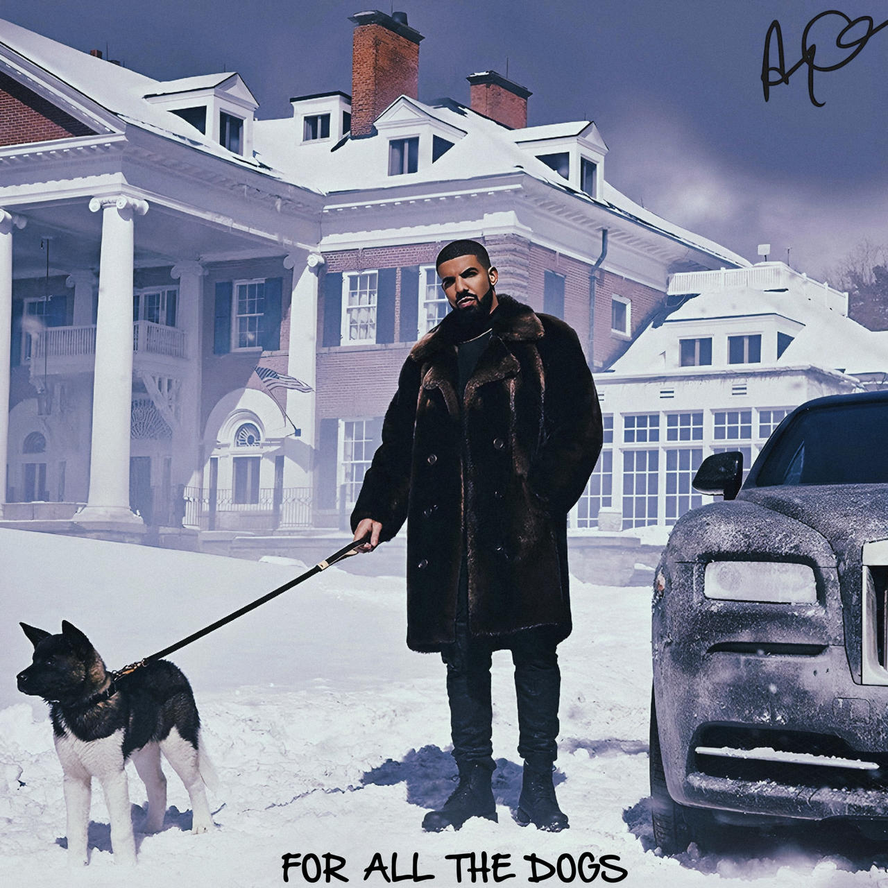 Drake - For All The Dogs (Fanmade Cover Art) by swtphoenix on DeviantArt