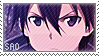 Sword Art Online: Kirito Stamp 2 by Mousewren