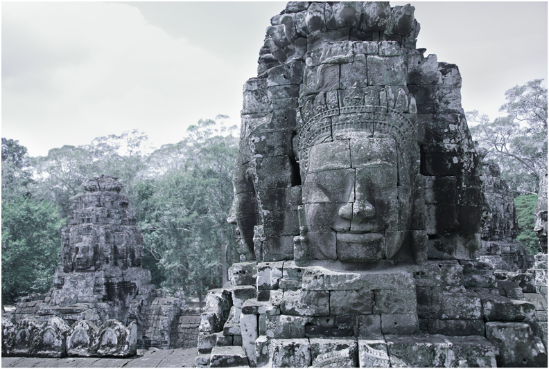 angkor faces