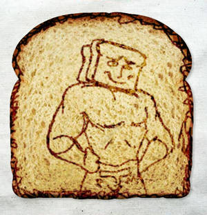 POWDERED TOAST MAN ON TOAST