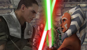 Starkiller vs Ahsoka Tano