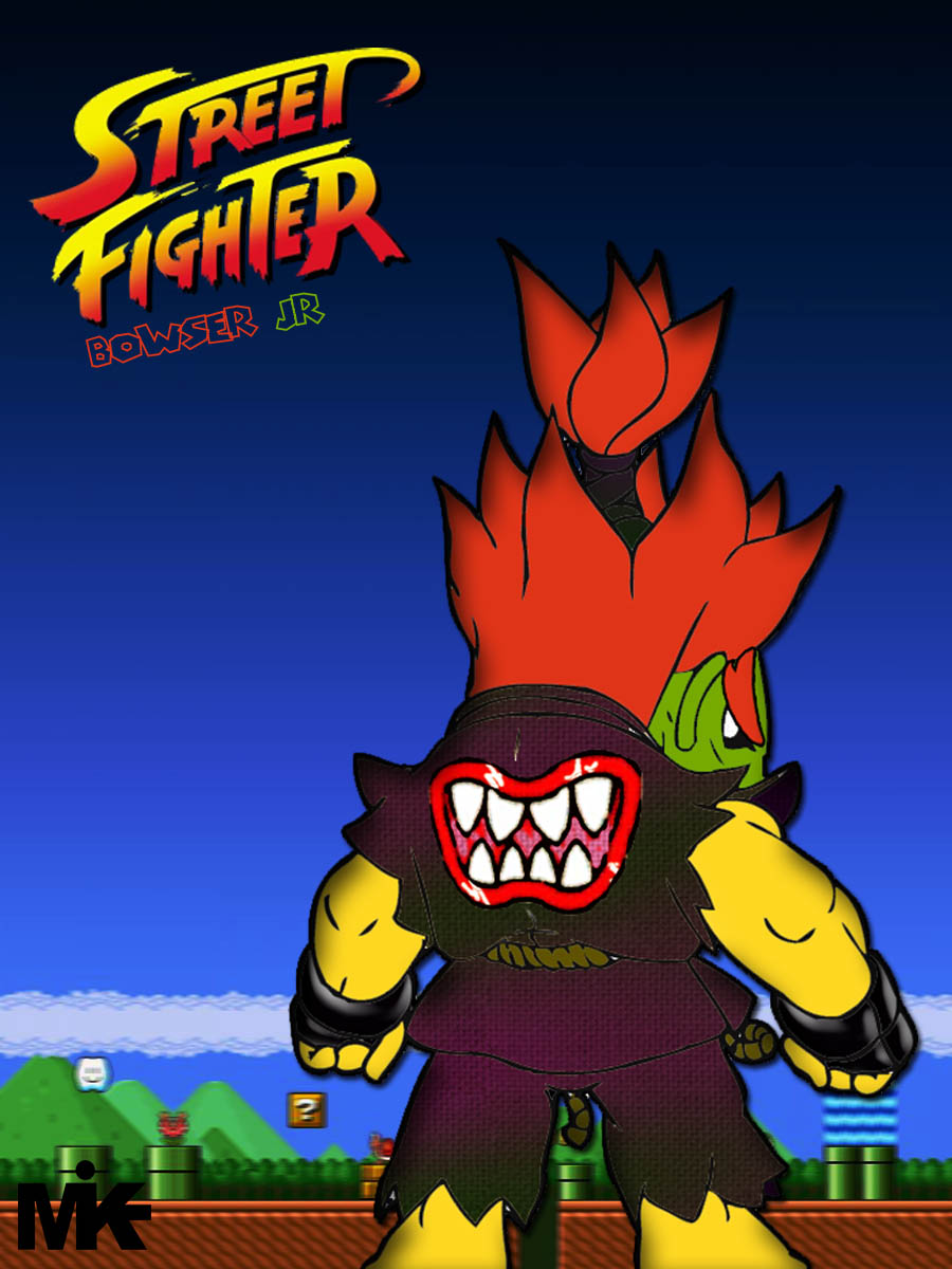 Street Fighter Bowser Jr