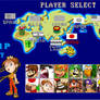 Street Fighter Mario Player Select